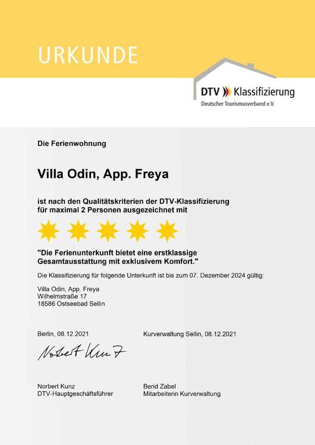 Villa Odin Freya Sellin  外观 照片